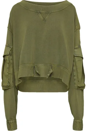 Dsquared2 Cargo-sweatshirt med slitageeffekt