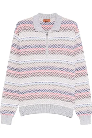 Missoni Polo med chevron-stribe