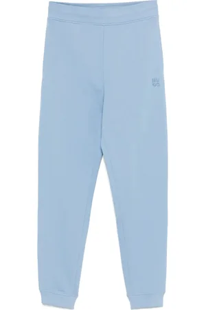 HUGO BOSS Joggingbukser i bomuld med stablet logo