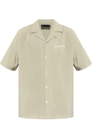 AllSaints Skjorte med logotryk