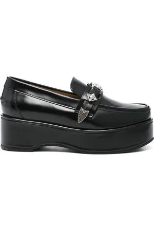 TOGA PULLA Loafers med plade-detalje