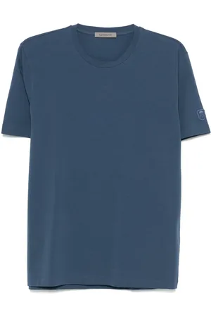 corneliani T-shirt med broderet logo