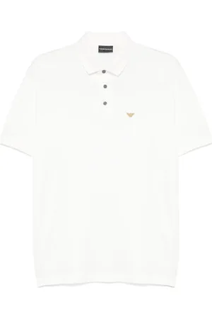 Emporio Armani Polo med broderet logo