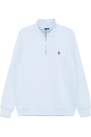 Paul Smith Sweatshirt med kort lynlås