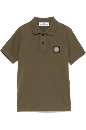 Stone Island Polo med kompasmærke