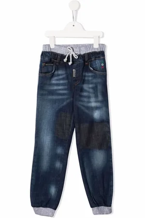 Philipp Plein Jeans med løbesnor i taljen
