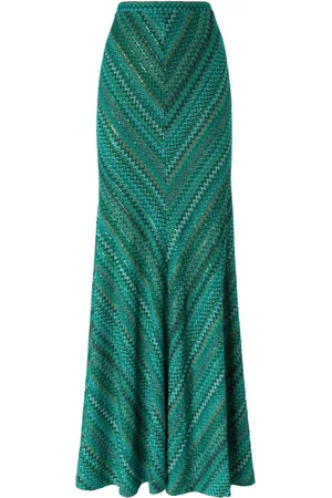 Missoni Lang nederdel med zigzag-mønster