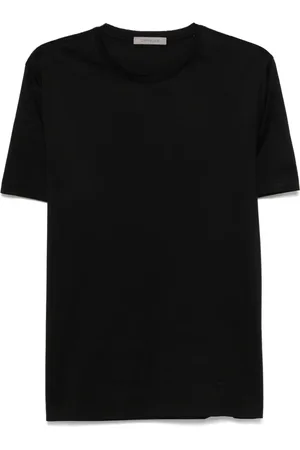 corneliani T-shirt med broderet logo