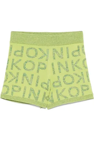 Pinko Shorts med jacquard-logo