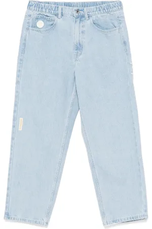A Bathing Ape AAPENOW jeans med moonface-logo