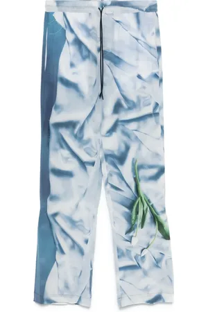 Victoria Beckham Pyjamasbukser i satin med blomster