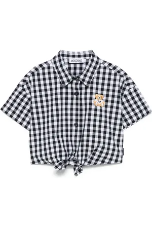 Moschino Gingham-ternet skjorte