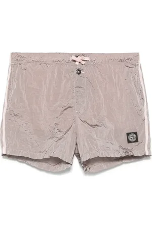 Stone Island Badeshorts med kompasmærke