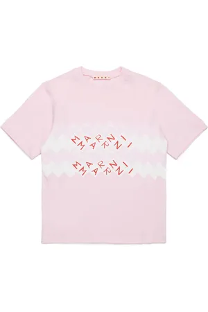 Marni T-shirt med logotryk