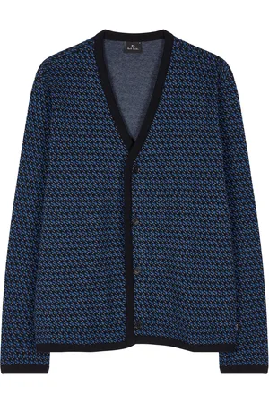 Paul Smith Cardigan i houndstooth-mønster