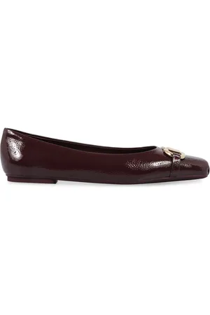 Salvatore Ferragamo Ballerinaer med Gancini-plade