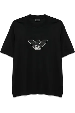 Emporio Armani T-shirt med logobroderi