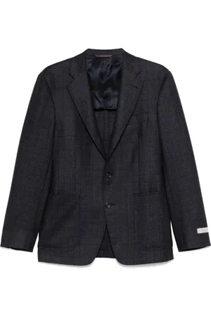 CANALI Blazer med ternet mønster