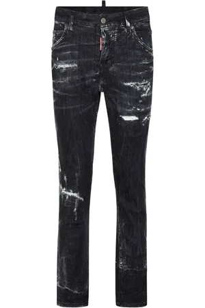 Dsquared2 Skinny-jeans med slitageeffekt