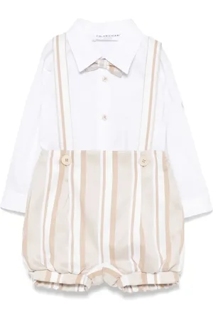 COLORICHIARI Stribet shortssæt