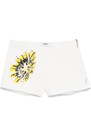 Msgm Shorts med blomstertryk