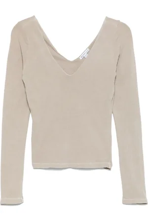 James Perse T-shirt med V-hals