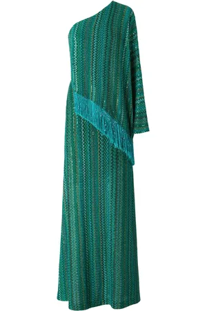 Missoni Kjole med cold-shoulder-snit og zigzag-mønster