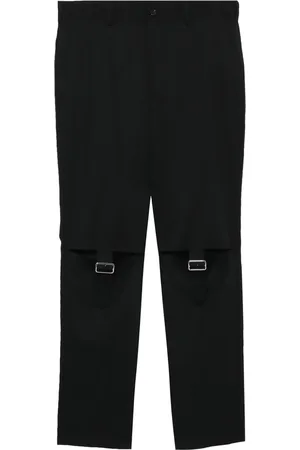 Comme des Garçons Bukser med lige ben og stropdetalje