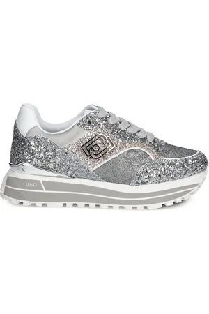 Liu Jo Plateausneakers med glimmerdetalje