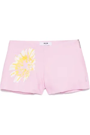 Msgm Shorts med blomstertryk