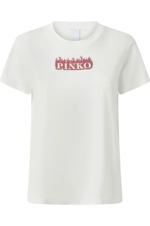Pinko T-shirt med tryk