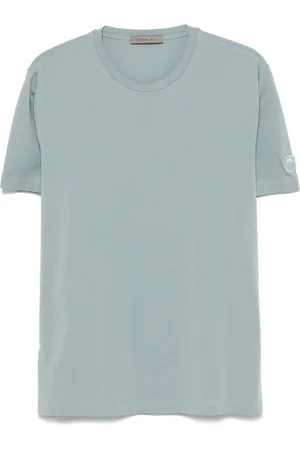 corneliani T-shirt med broderet logo
