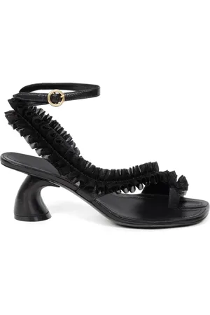 DRIES VAN NOTEN 65 mm sandaler med flæser