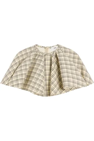 Ami Cropped top med flæser