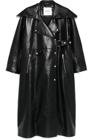 Nanushka Trenchcoat i imiteret læder