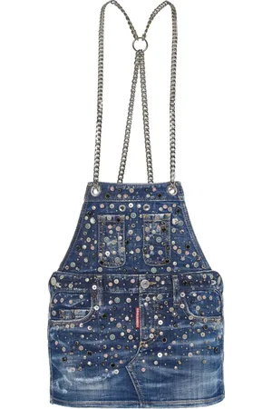 Dsquared2 Kort kjole i denim