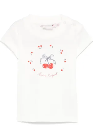 BONPOINT T-shirt med logotryk