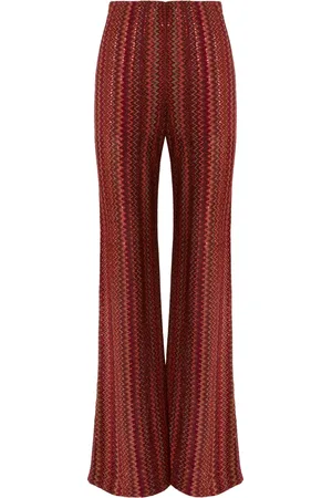 Missoni Bukser med svaj og zigzag-mønster