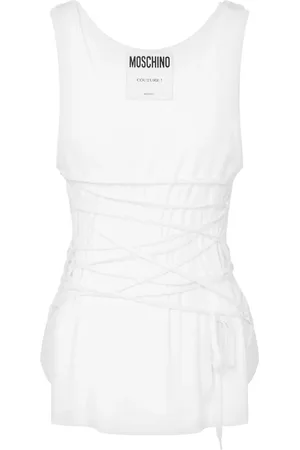 Moschino Top med logotryk