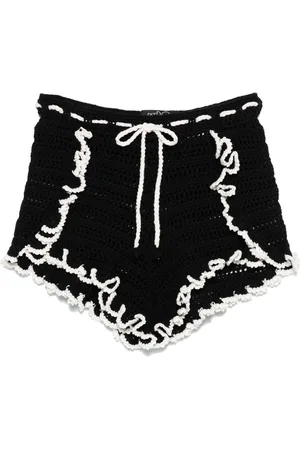 PATBO Shorts i hæklet strik