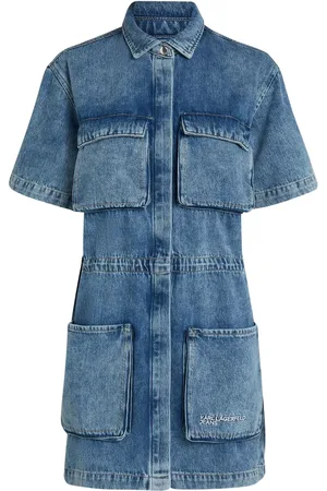 Karl Lagerfeld Skjortekjole i denim