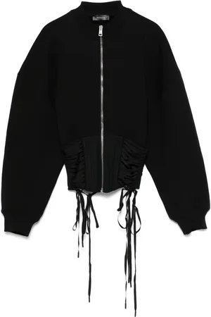 MUGLER Korset-sweatshirt med snøre