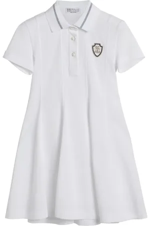 Brunello Cucinelli Polo-kjole i piqué