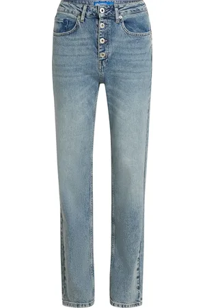 Karl Lagerfeld Højtaljede jeans med lige ben