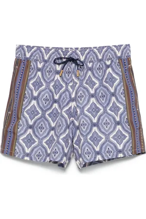 Etro Badeshorts med geometrisk tryk