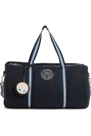 Brunello Cucinelli Duffel-taske med surf-tryk