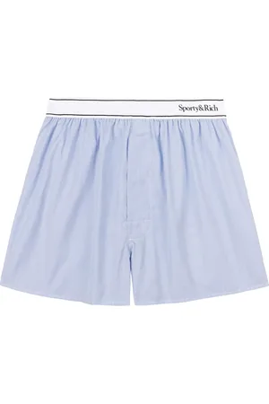 Sporty & Rich Shorts med logolinning