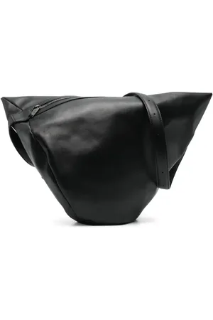 YOHJI YAMAMOTO Skulderrem i læder