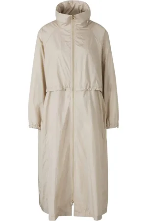 HERNO Trenchcoat med skjult hætte
