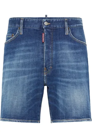 Dsquared2 Strækbare denimshorts